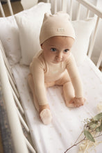 Load image into Gallery viewer, Lil Legs Pointelle Bebe Footie, Beanie &amp; Blanket - Shell Pink