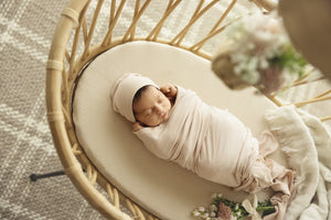 Lil Legs Bamboo Swaddle Set - Pale Blue