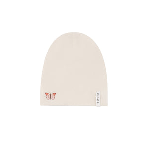 Ely's & Co. Garden Floral Center Collection Footie & Beanie - Ivory Girl