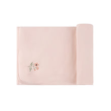 Load image into Gallery viewer, Ely&#39;s &amp; Co. Pocket Full of Flowers Footie, Bonnet &amp; Blanket - Blush