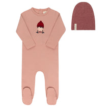 Load image into Gallery viewer, Ely&#39;s &amp; Co Autumn Kids Footie &amp; Beanie - Pink