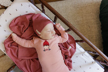 Load image into Gallery viewer, Ely&#39;s &amp; Co Autumn Kids Footie &amp; Beanie - Pink