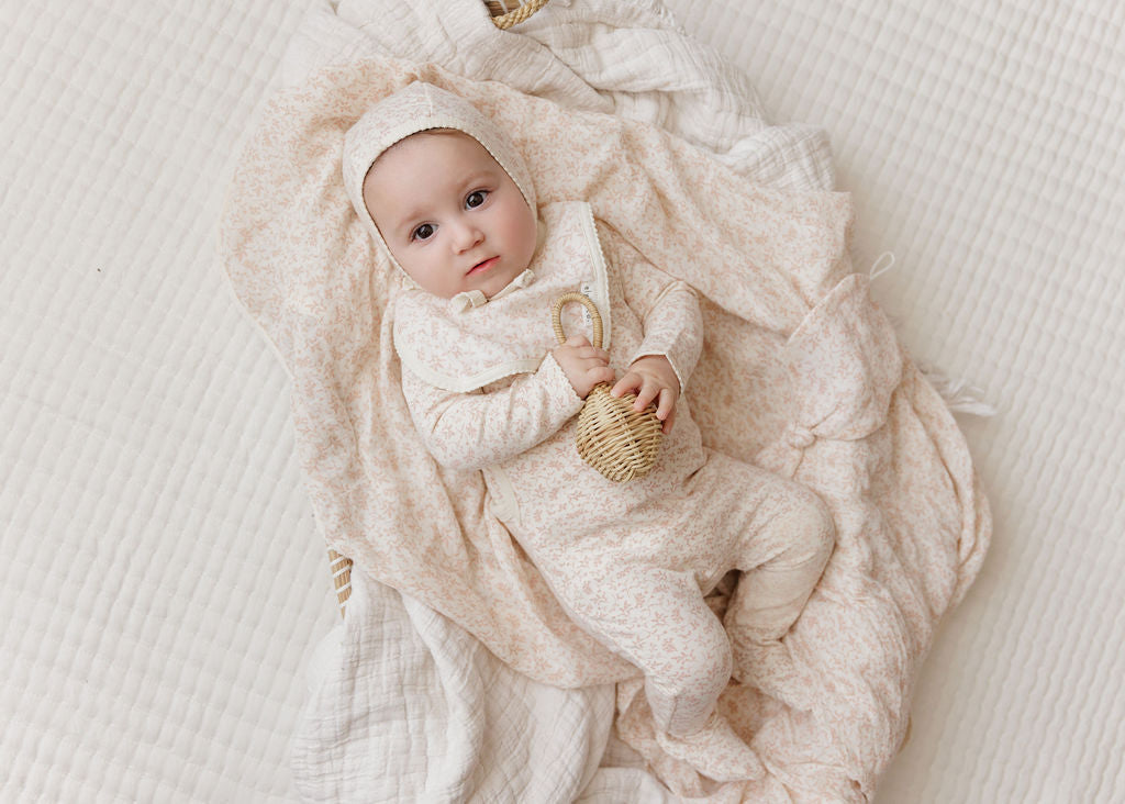 Ely's & Co Vine Collection 3 Pc Set - Ivory Pink