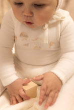 Load image into Gallery viewer, Bee and Dee All Things Baby Velour 3 Pc Set - Chalk White Boys