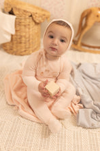 Load image into Gallery viewer, Bee and Dee All Things Baby Velour 3 Pc Set - Sand Pink