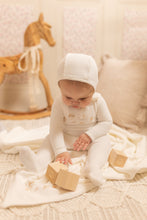 Load image into Gallery viewer, Bee and Dee All Things Baby Velour 3 Pc Set - Chalk White Girls