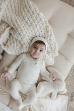 Load image into Gallery viewer, Lil Legs Emblem Embroidered 3 Pc Set - Cream/Pink