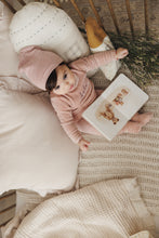 Load image into Gallery viewer, Lil Legs Velour Bebe 3 Pc Set - Heather Pink