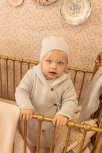 Load image into Gallery viewer, Bee and Dee Delicata Knit Jacket &amp; Beanie - Dusty Blue