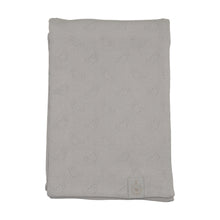 Load image into Gallery viewer, Bee and Dee Bird Pointelle 3 Pc Set - Dusty Blue