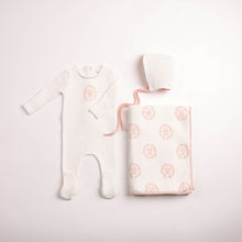 Load image into Gallery viewer, Bee and Dee Butterfly Motif 3 Pc Set - Chalk White Girls