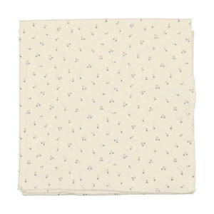 Lil Legs Cherry Footie, Beanie and Blanket 3 Pc Set - Blue