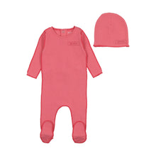 Load image into Gallery viewer, Bee &amp; Dee Classic Ribbed 3 pc Set - Bright Coral