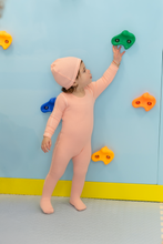Load image into Gallery viewer, Bee and Dee Contrast Footie &amp; Beanie - Coral