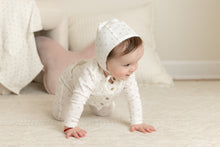 Load image into Gallery viewer, Bee and Dee Floral Print Cardigan 4 Pc Set - Chalk White Girls