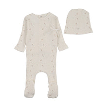 Load image into Gallery viewer, Bee and Dee Geese Wide Ribbed 3 Pc Set - Chalk White Girls