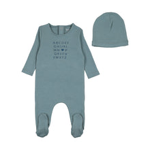 Load image into Gallery viewer, Bee and Dee I Love You 3 Pc Set - Deep Marine