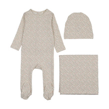 Load image into Gallery viewer, Lil Legs Dahlia Vines 3 Pc Set - Cream/Pink
