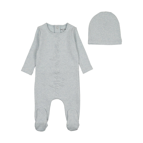 Bee and Dee Once Upon a Baby 3 Pc Set - Blue Wisp