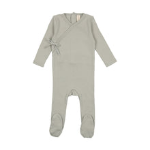 Load image into Gallery viewer, Lil Legs Pinpoint Wrapover 3 Pc Set - Sea Blue