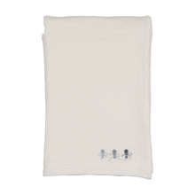 Load image into Gallery viewer, Bee and Dee Rattles Pointelle 3 pc Set - Chalk White Boys