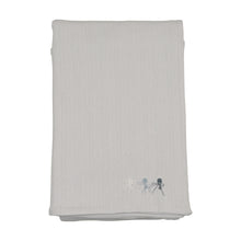 Load image into Gallery viewer, Bee and Dee Rattles Pointelle 3 Pc Set - Sky Blue