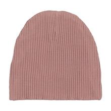 Load image into Gallery viewer, Lil Legs Side Snap Rib Footie and Beanie - Mauve