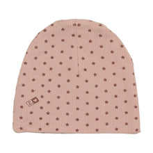 Load image into Gallery viewer, Lil Legs Ribbed Star Footie and Beanie Pink/Rose