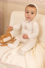 Load image into Gallery viewer, Bee and Dee Rocking Horse 3 Pc Set - Chalk White Girls