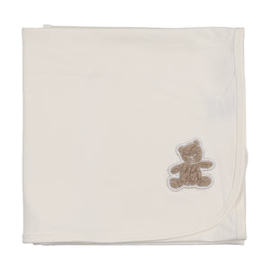 Maniere Sherpa Bear 3 Pc Set - Off White