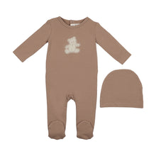 Load image into Gallery viewer, Maniere Sherpa Bear 3 Pc Set - Taupe