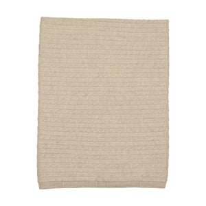Bee and Dee Soft Cable Knit 4 Pc Set - Oat