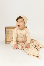 Load image into Gallery viewer, Bee and Dee Summer Plaid Footie &amp; Beanie - Pink Meadow