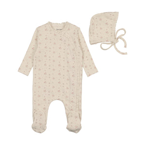 Bee & Dee Sweet Blossoms 3 pc Set - Shadow White Girls
