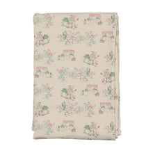 Load image into Gallery viewer, Bee and Dee Toile Footie, Beanie, &amp; Blanket - Misty Rose