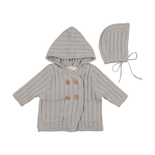 Bee and Dee Whimsical Bloom Jacket & Bonnet - Fortress
