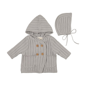 Bee and Dee Whimsical Bloom Jacket & Bonnet - Fortress