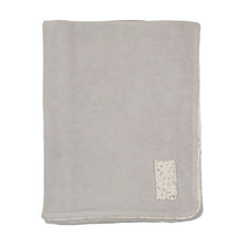 Load image into Gallery viewer, Bee and Dee Whimsical Bloom Patch Velour 3 Pc Set - London Fog