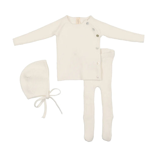 Lil Legs Bris Set - Winter White