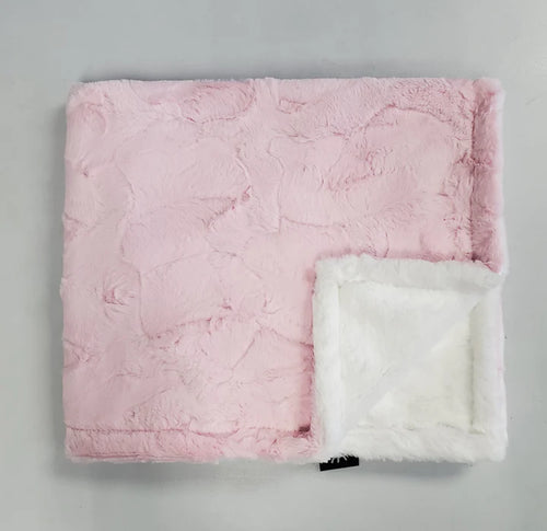 Winx and Blinx Blanket - Cozy Baby Pink Minky