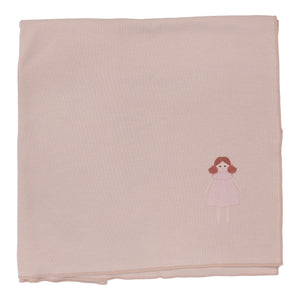 Lil Legs Handdrawn Footie, Beanie & Blanket - Pink