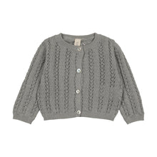 Load image into Gallery viewer, Lil Legs Crochet Knit Shrug &amp; Bonnet - Light Blue