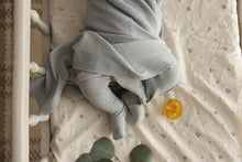 Load image into Gallery viewer, Lil Legs Mini Print Footie &amp; Bonnet - Pale Blue