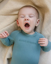 Load image into Gallery viewer, MeMoi Sweet Dreams Zipper Footie - Arctic
