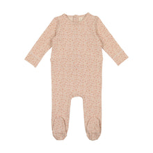 Load image into Gallery viewer, Lil Legs Floral Footie, Bonnet and Blanket - Roseberry