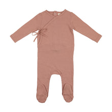 Load image into Gallery viewer, Lil Legs Pointelle Wrap Footie, Beanie and Blanket - Pink