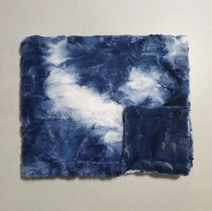 Winx and Blinx Blanket - Navy Tie Dye
